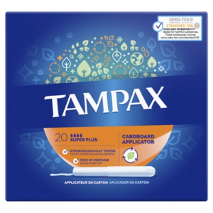 Picture of Tampax Super Plus 20pk x8